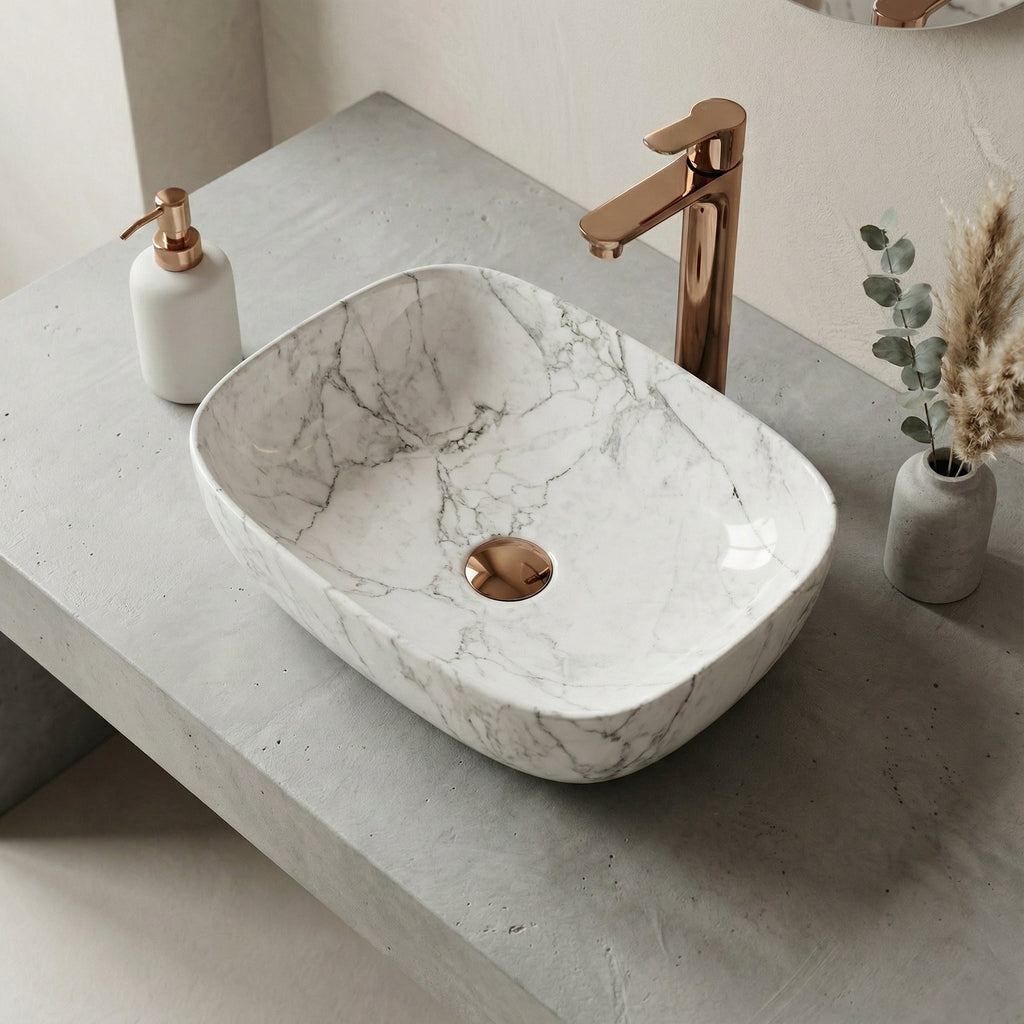 Foxx Sanitaryware Ceramic Premium Designer Wash basin for Home & Hotels (18x13x5)(M-05)