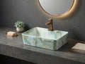 Foxx Sanitaryware 2 in 1 Wall Mount & Table Top Ceramic Premium Wash basin (M-48) (16x12x5) (M-48) Wall Hung Basin
