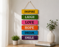 Foxx Sanitaryware Wooden Motivational Quotes Wall Hanging for Home & Office Decor