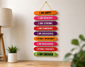 Foxx Sanitaryware Premium MDF Wooden Positive Affirmation Wall Hanging | Motivational Quotes