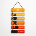 Foxx Sanitaryware Shiv MDF Wall Hanging for Home Temple & Spiritual Wall Decor
