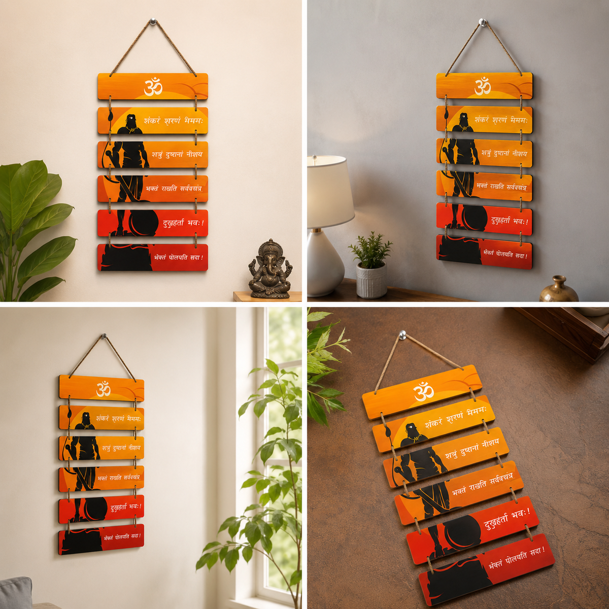 Foxx Sanitaryware Shiv MDF Wall Hanging for Home Temple & Spiritual Wall Decor