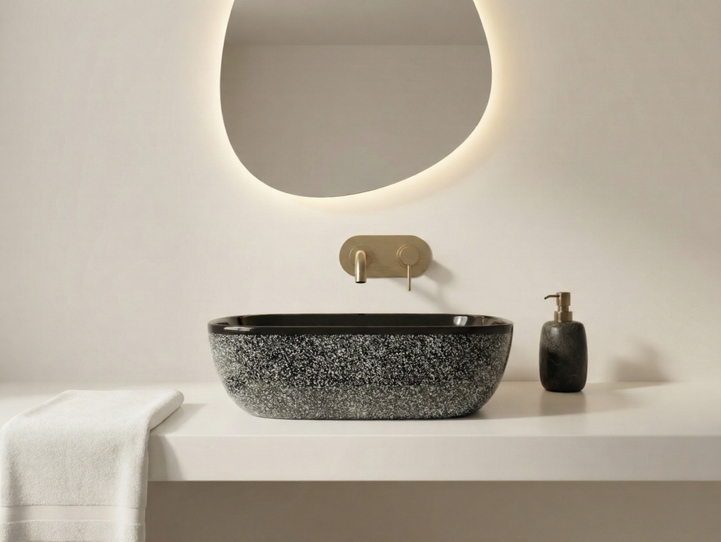 Foxx Sanitaryware Ceramic Premium Designer Wash basin for Home, Hotels (18x13x5)(M-22)