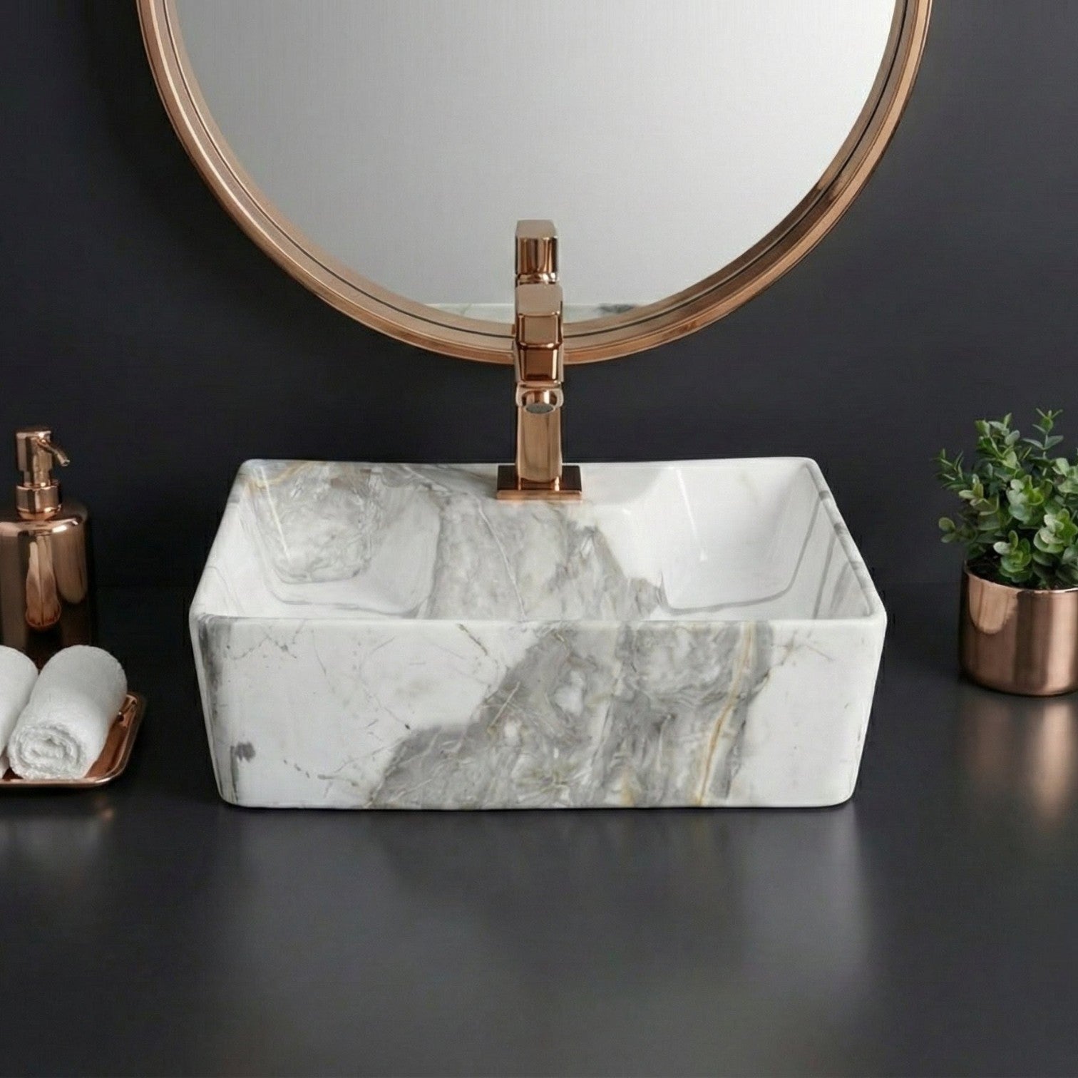Foxx Sanitaryware 2 in 1 Wall Mount & Table Top Ceramic Premium Wash basin (M-07) (16x12x5) (M-07) Wall Hung Basin