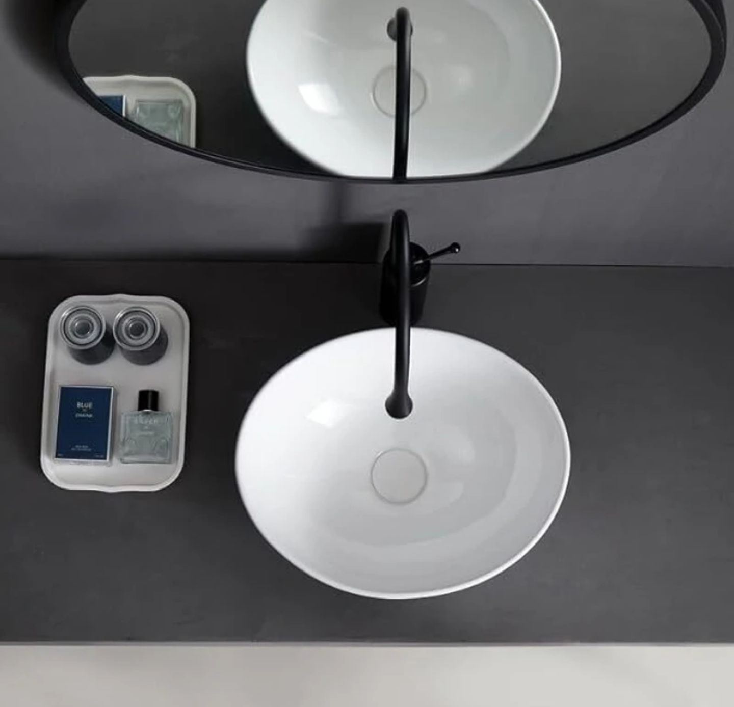 Foxx Sanitaryware Ceramic Premium High Gloss White Wash basin for Bathroom, Hotels (17x13x5) (High Gloss- White Ceramic (Bowl Shape) Counter Top
