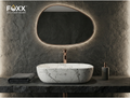 Foxx Sanitaryware Ceramic Premium Designer Wash basin for Home, Hotels (18x13x5)(M-06)