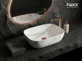Foxx Sanitaryware Ceramic Premium Designer Wash basin for Home, Hotels (18x13x5)(M-34)