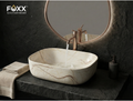 Foxx Sanitaryware Ceramic Premium Designer Wash basin for Home, Hotels (18x13x5)(M-09)