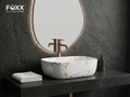 Foxx Sanitaryware Ceramic Premium Designer Wash basin for Home, Hotels (18x13x5)(M-51)