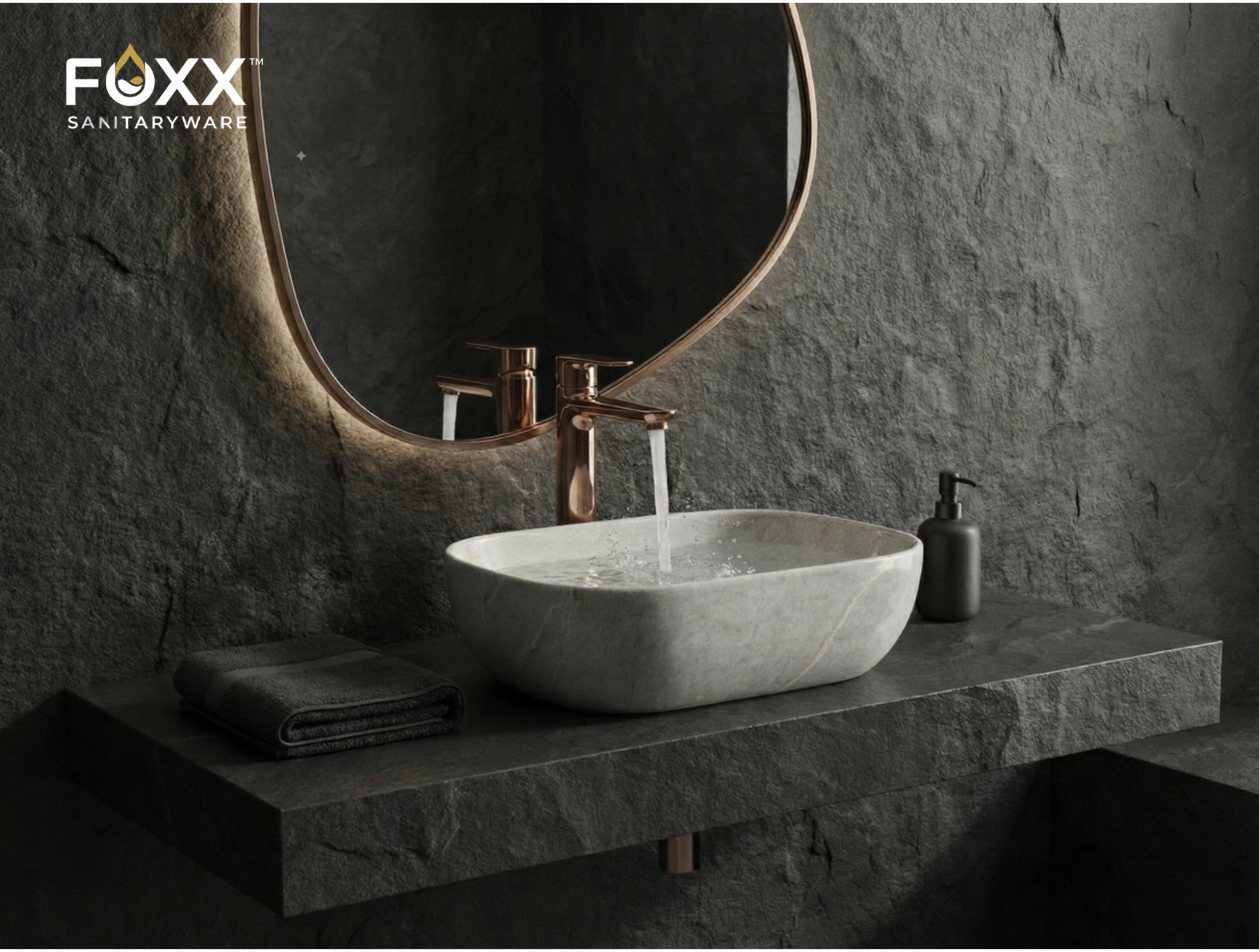 Foxx Sanitaryware Ceramic Premium Designer Wash basin for Home, Hotels (18x13x5)(M-13)