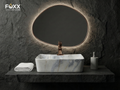 Foxx Sanitaryware 2 in 1 Wall Mount & Table Top Ceramic Premium Wash basin (M-49) (16x12x5) (M-49) Wall Hung Basin